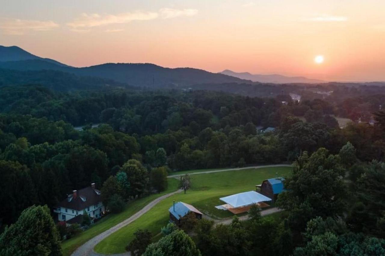 Log Cabin Stunning Mountain Views On 12 Acres Candler Eksteriør bilde