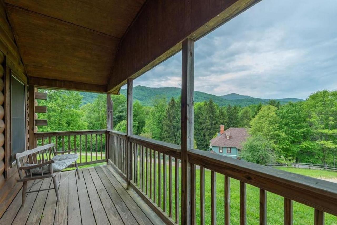 Log Cabin Stunning Mountain Views On 12 Acres Candler Eksteriør bilde
