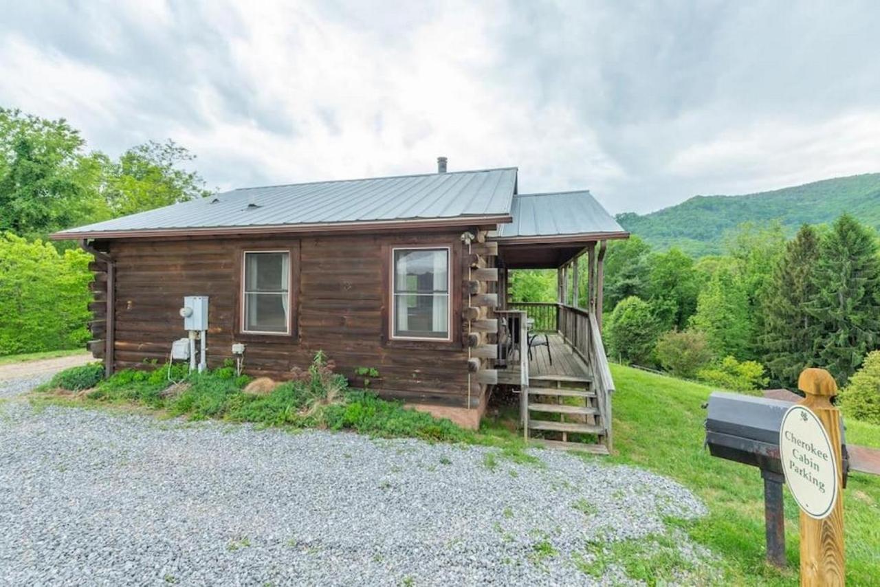 Log Cabin Stunning Mountain Views On 12 Acres Candler Eksteriør bilde