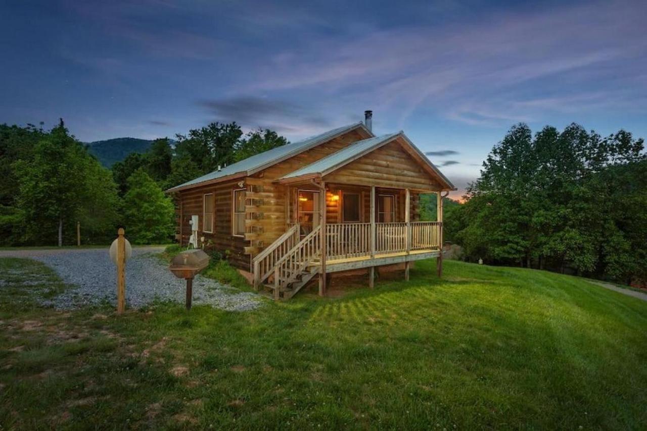 Log Cabin Stunning Mountain Views On 12 Acres Candler Eksteriør bilde
