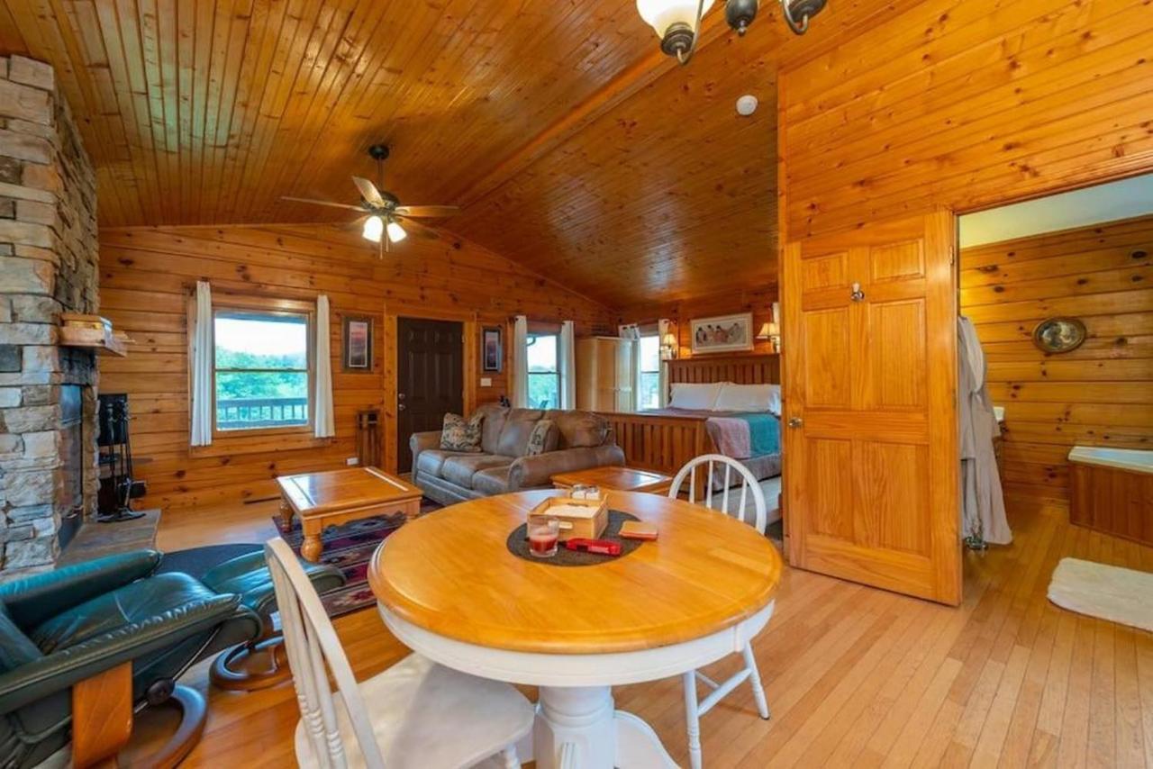 Log Cabin Stunning Mountain Views On 12 Acres Candler Eksteriør bilde
